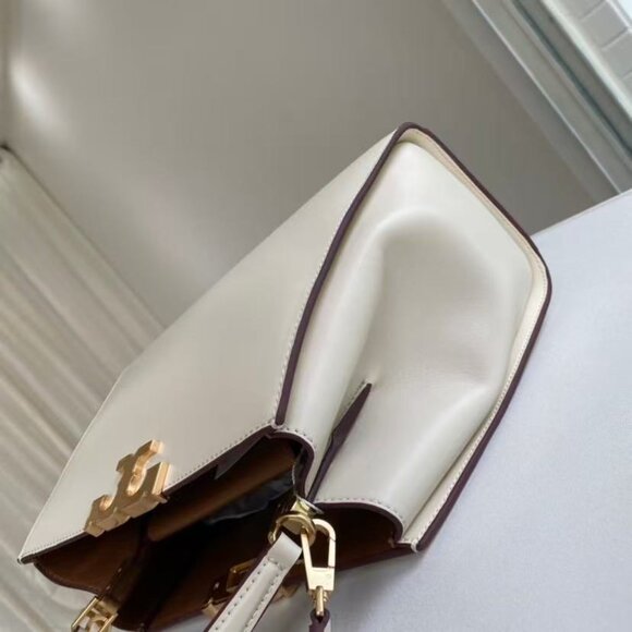 90% NEW TORY BURCH ELEANOR SATCHEL shoulder bag - Picture 3 of 6